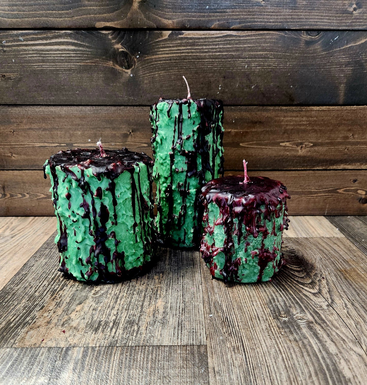 Zombie Hand Caked Pillar Candle™