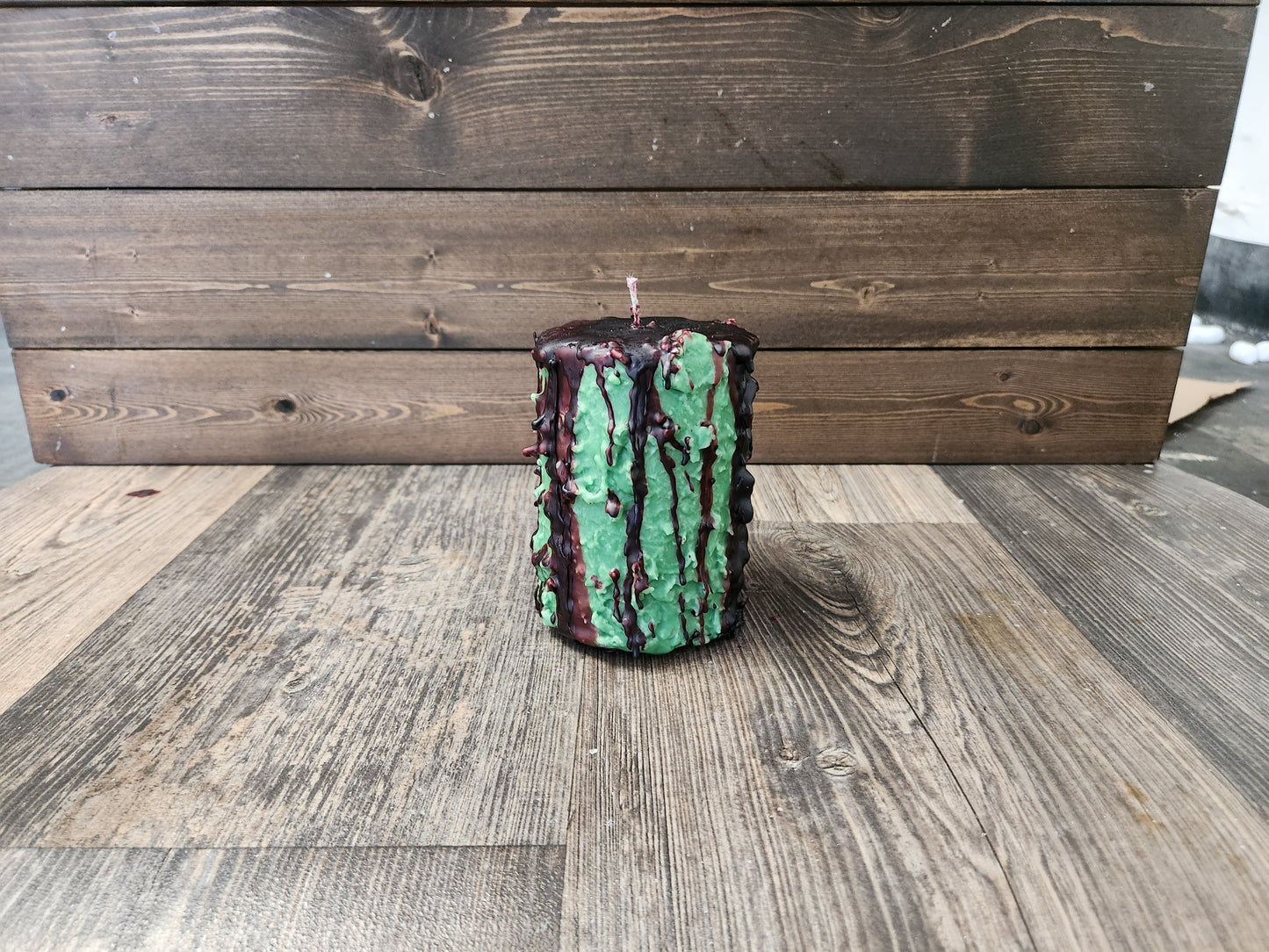 Zombie Hand Caked Pillar Candle™