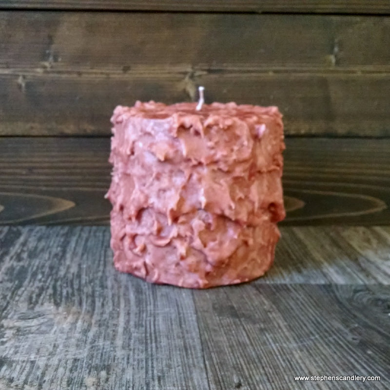 Brown Sugar and Fig Hand Caked Pillar Candle™