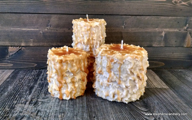 Pecan Pie Hand Caked Pillar Candle™