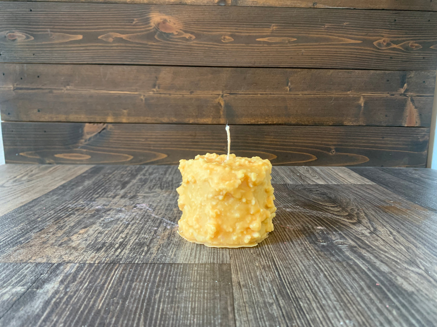 Crème Brulé Hand Caked Pillar Candle™