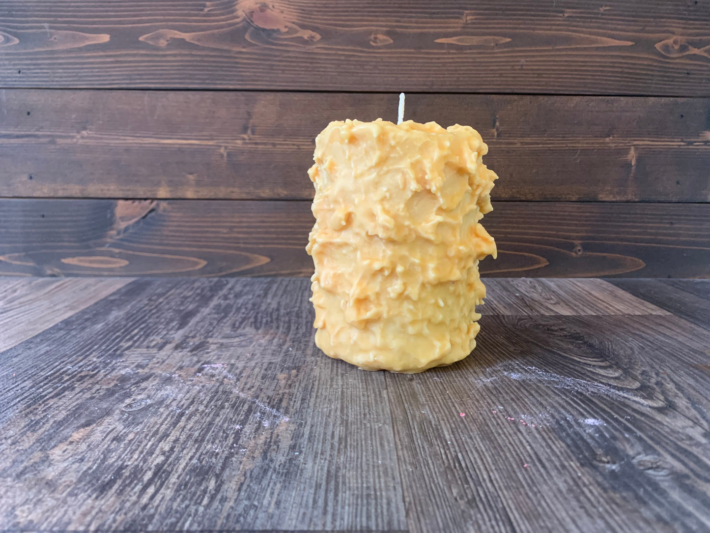 Crème Brulé Hand Caked Pillar Candle™