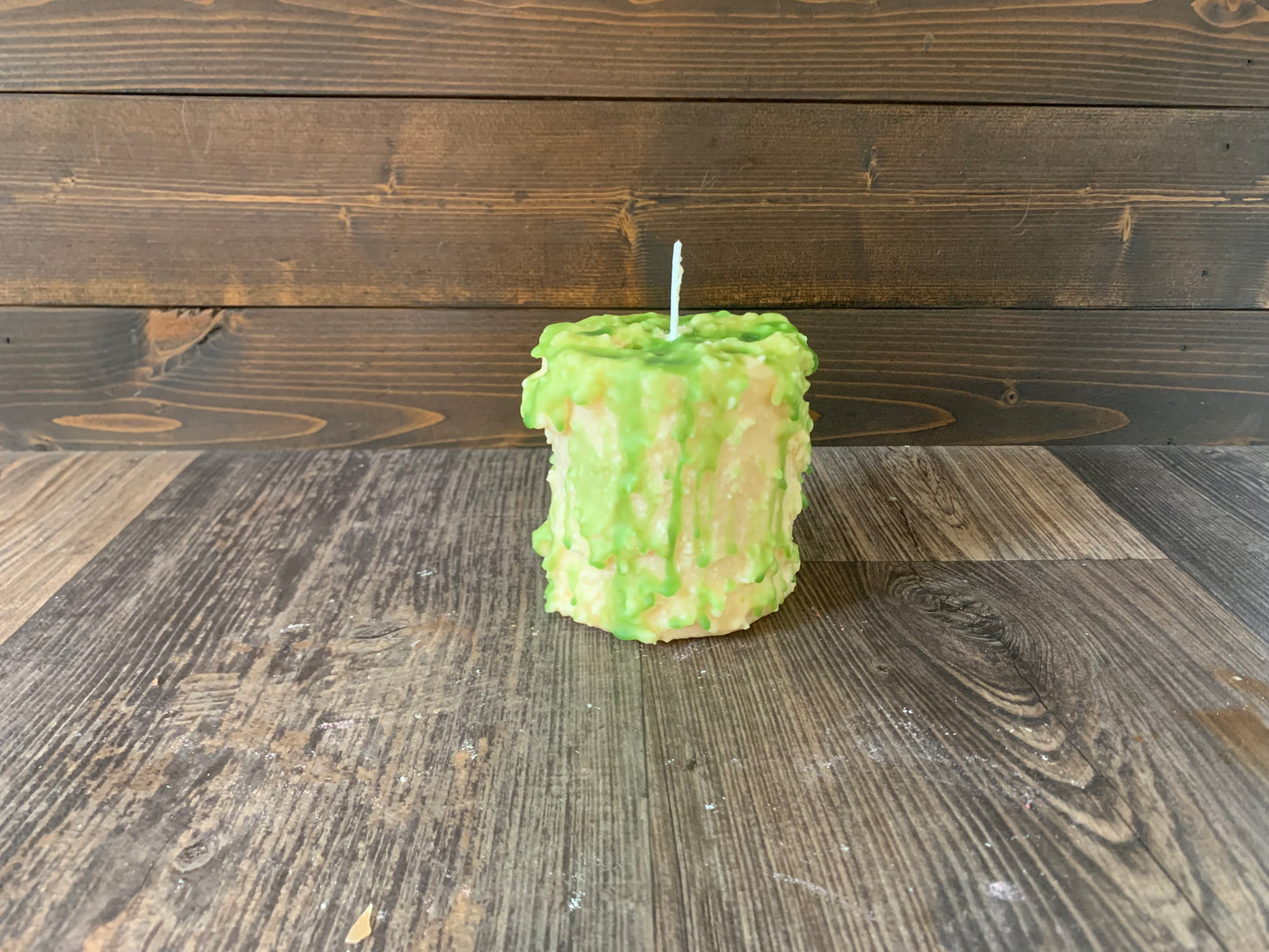 Apple & Pine Hand Caked Pillar Candle™