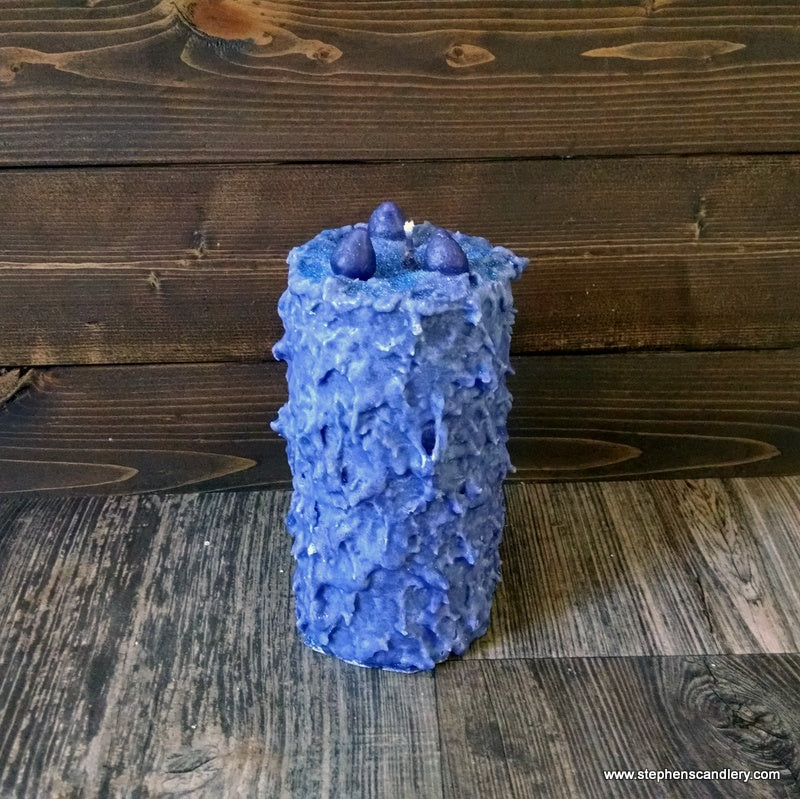 Blackberry Cobbler Hand Caked Pillar Candle™