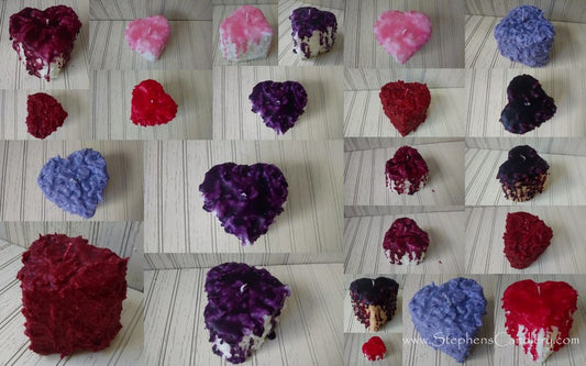 Heart Shaped Candles