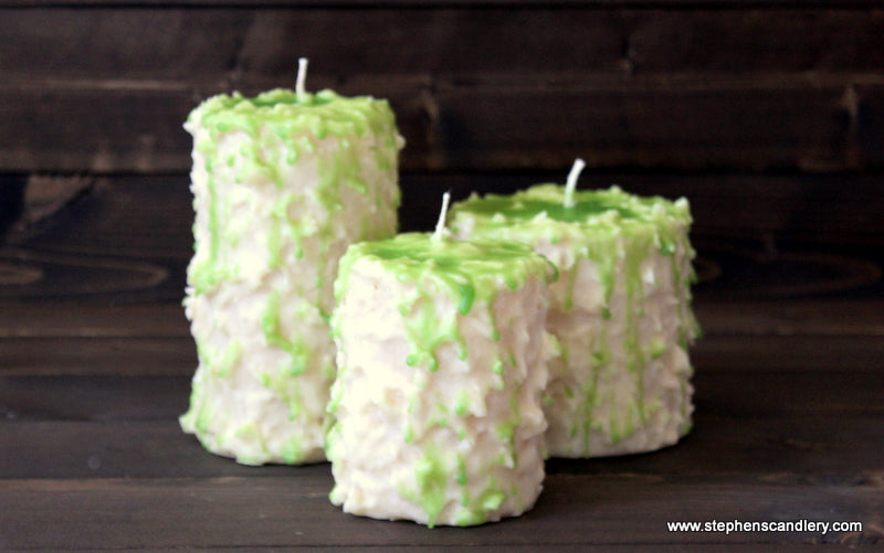 Apple & Pine Hand Caked Pillar Candle™