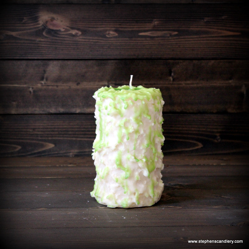 Apple & Pine Hand Caked Pillar Candle™