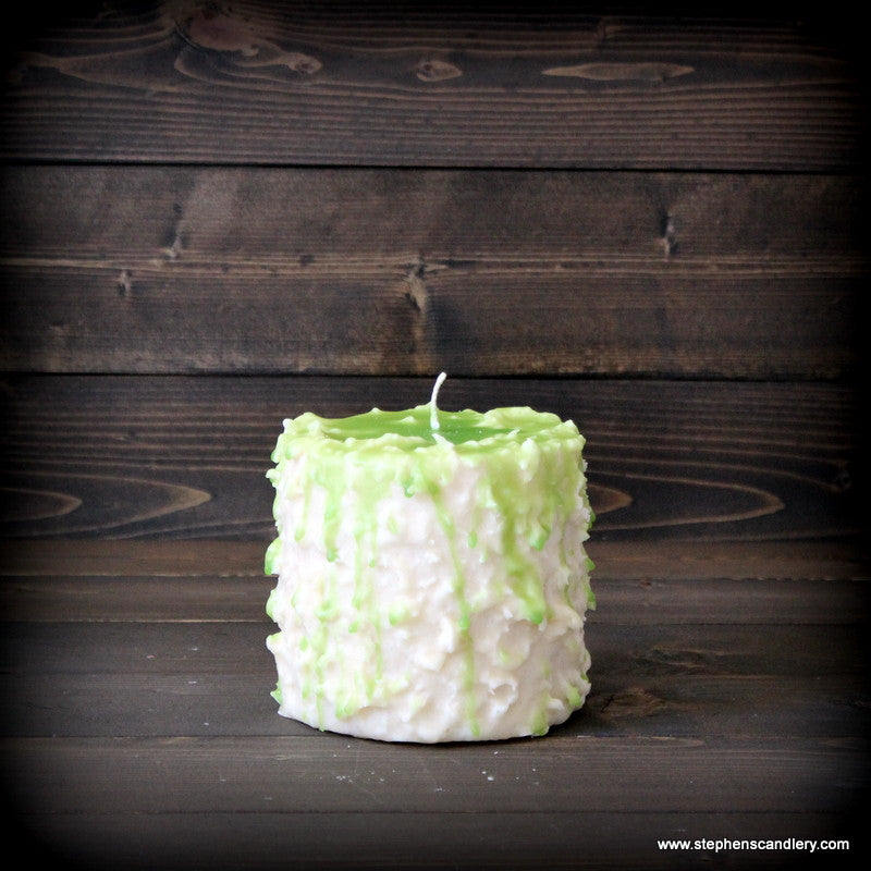 Apple & Pine Hand Caked Pillar Candle™
