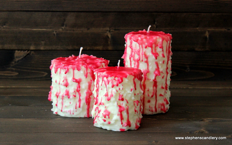 Christmas Brulee Hand Caked Pillar Candle™
