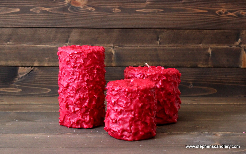 Cinnamon Stick Hand Caked Pillar Candle™