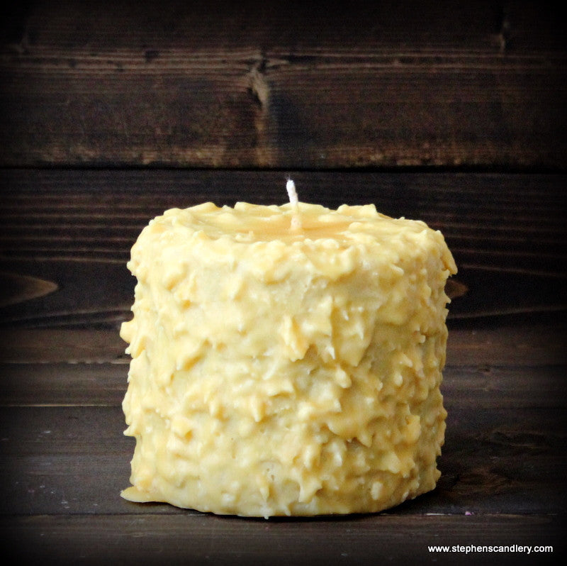 Crème Brulé Hand Caked Pillar Candle™