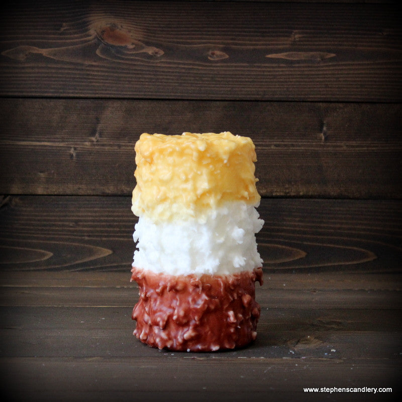 Mother Lode Hand Caked Pillar Candle™