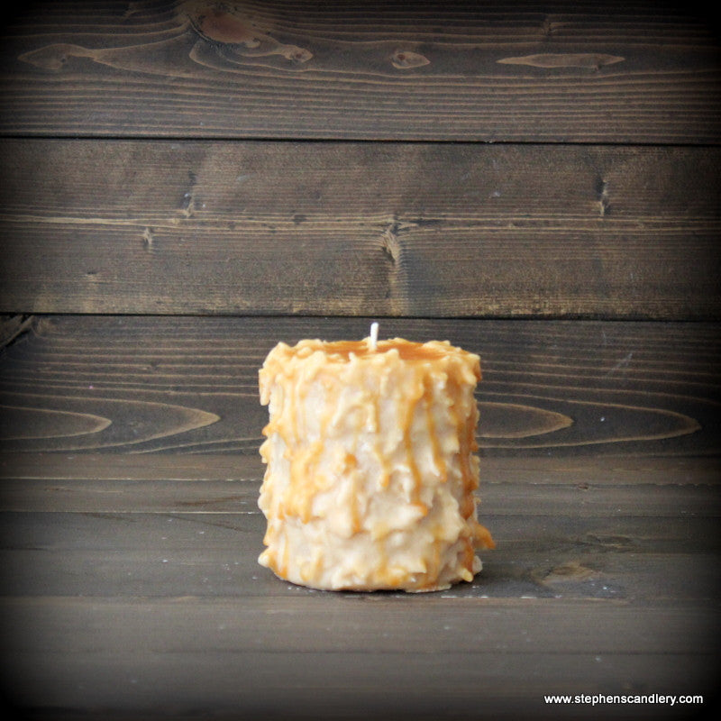 Pecan Pie Hand Caked Pillar Candle™