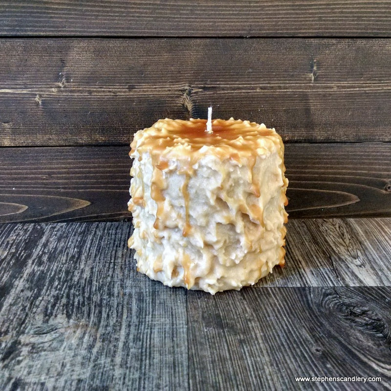 Pecan Pie Hand Caked Pillar Candle™