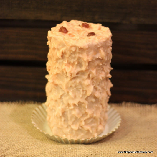 Oatmeal Raisin Cookie Hand Caked Pillar Candle