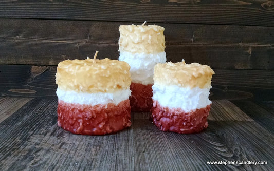 Mother Lode Hand Caked Pillar Candle™